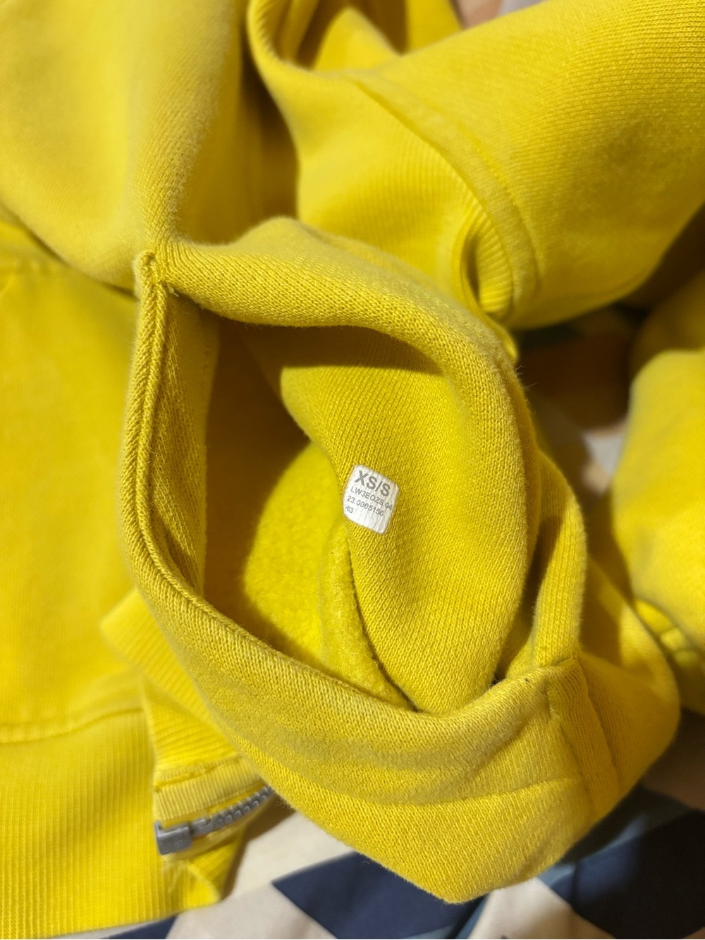 Lululemon Scuba Oversized Full Zip Hoodie – Bright Yellow / Electric Lemon - Picture 4 of 5